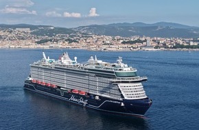 TUI Cruises GmbH: Mein Schiff Flow feierlich getauft: Drei Taufpatinnen, ein Schiff und ein gemeinsamer Flow