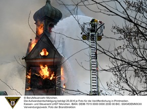 FW-M: Dachstuhlbrand in Seniorenheim (Lehel)