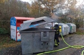 Feuerwehr Wetter (Ruhr): FW-EN: Wetter - Containerbrand am Morgen