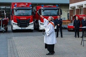 FW-KLE: Neue Fahrzeuge und Ausrüstung übergeben und eingeweiht