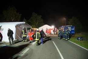 RKiSH: 40 Verletzte bei Zugunglück auf der Rendsburger Eisenbahnbrücke - Rettungskräfte proben den Ernstfall