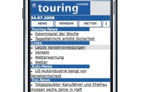 MINDS-CH: Touring lanciert "touring mobile"