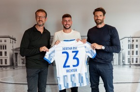 HERTHA BSC GmbH & Co. KGaA  : Hertha BSC verpflichtet Marco Richter