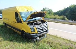 Polizeidirektion Kaiserslautern: POL-PDKL: Durst führt zu folgeschwerem Unfall