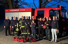 Feuerwehr Beverungen: FW Beverungen: Nächster Schritt in der Einsatzstellenhygiene in der Feuerwehr Beverungen / Beschaffung von Wechselkleidung für die Löschgruppe Wehrden