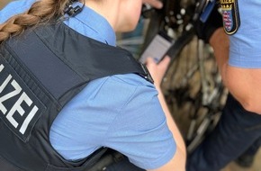 Polizeipräsidium Südhessen: POL-DA: Bensheim: Kontrolltag am Bahnhof/Drei gestohlene Fahrräder