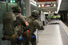 POL-MFR: (266) CTE 2024 - Counter Terrorism Exercise - Spezialeinheiten aus Deutschland und Österreich probten den Ernstfall