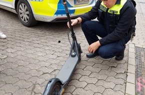 Polizeiinspektion Hameln-Pyrmont/Holzminden: POL-HOL: E-Scooter im öffentlichen Verkehrsraum; Polizei klärt auf