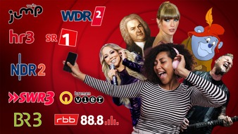 ARD Presse: "Deutschland spielt verr&uuml;ckt"- ARD Popwellen starten gemeinsamen Wunschhit-Marathon