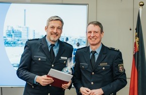 Polizeipräsidium Rheinpfalz: POL-PPRP: Amtseinführung des neuen Polizeivizepräsidenten