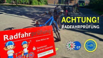Polizei Gütersloh: POL-GT: Fahrradprüfung an der Grundschule Steinhagen