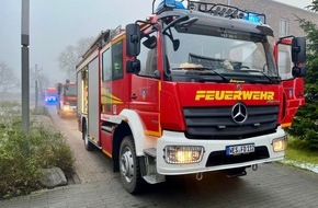 Feuerwehr Schermbeck: FW-Schermbeck: Ausgelöste Brandmeldeanlage