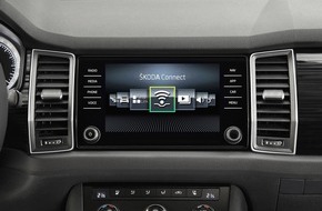 Skoda Auto Deutschland GmbH: Mit dem SKODA KODIAQ geht neues Konnektivitätsangebot an den Start