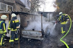 Feuerwehr Hattingen: FW-EN: Mehrere Brandeinsätze für die Hattinger Feuerwehr am heutigen Sonntag