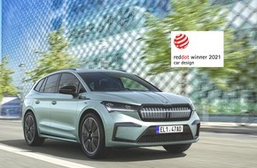 Skoda Auto Deutschland GmbH: ŠKODA ENYAQ iV für hervorragendes Produktdesign mit Red Dot ausgezeichnet