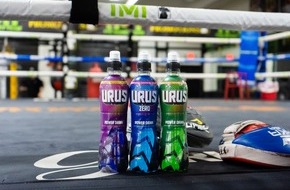 Columbus Drinks GmbH: Floyd Mayweather, Younes Zarou, Giulia Gwinn - Megastars schwören auf den kalorienarmen Power Drink URUS