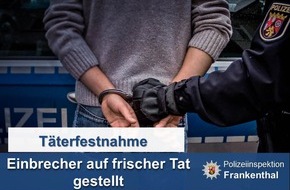 Polizeidirektion Ludwigshafen: POL-PDLU: Kleinniedesheim: Einbrecher festgenommen