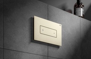 Viega GmbH & Co. KG: Stilvolle Neuinterpretation einer beliebten WC-Betätigungsplatte