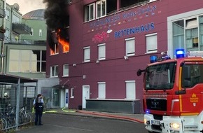 Feuerwehr Konstanz: FW Konstanz: Gebäudebrand