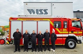 Freiwillige Feuerwehr Mechernich: FW Mechernich: Neues L&ouml;schgruppenfahrzeug f&uuml;r die L&ouml;schgruppe Mechernich