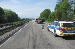 Verkehrsdirektion Mainz: POL-VDMZ: Verkehrsunfall mit vier leichtverletzten Personen