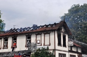 Polizeiinspektion Harburg: POL-WL: Feuer in leer stehendem Gasthof