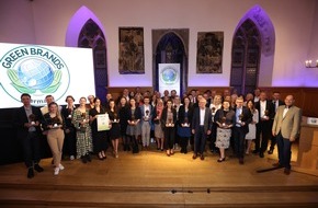 GREEN BRANDS Organisation: Dr. Gerd Müller und 65 Marken als GREEN BRANDS Germany ausgezeichnet / Festveranstaltung unter Schirmherrschaft des Bayerischen Ministerpräsidenten Dr. Markus Söder im Nürnberger Rathaus