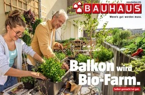 Bauhaus AG: BAUHAUS Frühjahrskampagne 2024: Hymne auf die eigene Schaffenskraft – „Selbst gemacht tut gut“