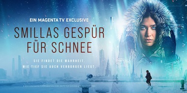Constantin Film: Die Constantin Film-Serie "Smillas Gespür für Schnee" mit Filippa Coster-Waldau, Elyas M'Barek und Henry Lloyd-Hughes startet im Dezember bei MagentaTV