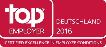 DVAG Deutsche Vermögensberatung AG: Auszeichnung für exzellente Berufschancen und Karriereförderung
Deutsche Vermögensberatung (DVAG) ist "Top Employer Deutschland 2016"