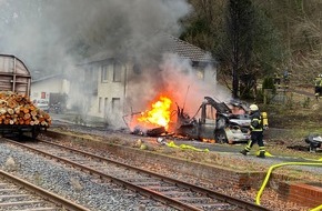 Polizeidirektion Neuwied/Rhein: POL-PDNR: hochwertiges Wohnmobil in Flammen