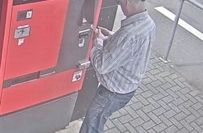 Polizeiinspektion Saarbrücken-Stadt: POL-SBR-STADT: Unbekannter Mann spritzt ätzende Flüssigkeit in Kassenautomaten von Parkplätzen in Saarbrücken - Öffentlichkeitsfahndung nach Sachbeschädigung und gefährlicher Körperverletzung