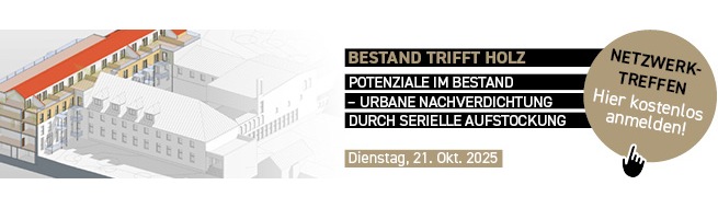 SCHLOSSER Holzbau: Einladung: Fachtreffen Kloster-Aufstockung 21.10. Reimlingen