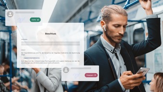Resolvio GmbH: Neue Plattform für digitale Beschlussfassung: Die neue Software von Resolvio unterstützt Gremien bei der Digitalisierung von Beschlüssen - effizient, rechtskonform und unabhängig vom US-Cloud-Act