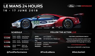 Der neue Ford GT ist bereit für die größte Herausforderung bei den 24 Stunden von Le Mans