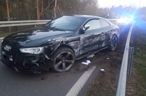Bundespolizeidirektion Berlin: BPOLD-B: Bundespolizei stoppt zwei gestohlene Audis