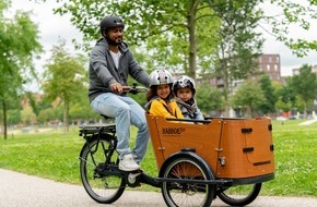 Deutsche Verkehrswacht e.V.: Lastenradhersteller Babboe und DVW verlängern erfolgreiche Kooperation