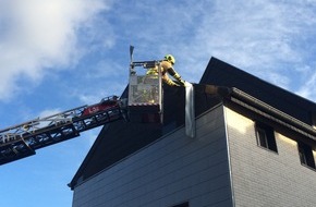 Feuerwehr Stolberg: FW-Stolberg: Orkantief Nannette zieht über Kupferstadt und verursacht zahlreiche Einsätze