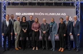 RHÖN-KLINIKUM AG: 50 JAHRE RHÖN-KLINIKUM AG / Festakt in Bad Neustadt mit Bayerns Gesundheitsministerin Judith Gerlach