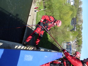 FW-BO: Feuerwehr trainiert Wasserrettung