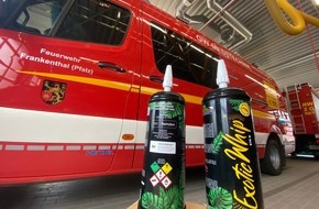 Freiwillige Feuerwehr Frankenthal: FW Frankenthal: Lachgaskartuschen lösen Feuerwehreinsatz aus