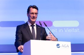 AGA Unternehmensverband: Ministerpräsident Hendrik Wüst beim 34. EuropaAbend des AGA: „Es braucht ein wahrhaft europäisches Deutschland“