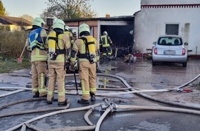 Kreisfeuerwehrverband Segeberg: FW-SE: Gemeldeter Dachstuhlbrand in Oering