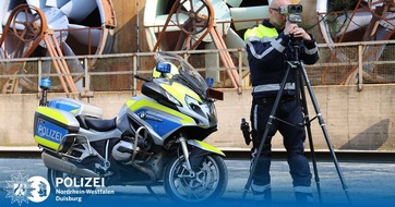 Polizei Duisburg: POL-DU: Rheinhausen: Motorradstaffel der Polizei sorgt für Verkehrssicherheit