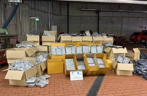 Zollfahndungsamt Frankfurt am Main: ZOLL-F: Schmuggel von 200 Kilogramm Kokain und rund 1,2 Tonnen Marihuana: Sechs Tatverdächtige festgenommen