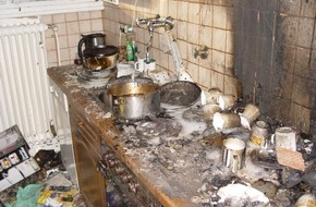 Feuerwehr Essen: FW-E: Küchenbrand mit drei Verletzten in Frohnhausen