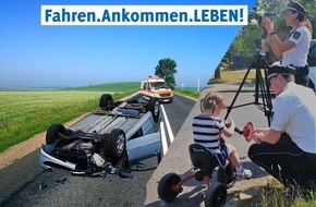 Polizeipräsidium Neubrandenburg: POL-NB: Start monatliche Kampagne Fahren.Ankommen.LEBEN! mit Schwerpunkt Geschwindigkeit