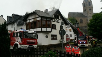 Polizeidirektion Mayen: POL-PDMY: Wohnhausbrand in Ortslage Ulmen
