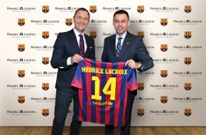 Maurice Lacroix S.A.: Maurice Lacroix is delighted to announce a three-year partnership with FC Barcelona as the "FC Barcelona Official Watch Partner" (PICTURE)