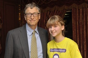 ZDF: "logo!"-Kinderreporterin trifft Bill Gates / Interview mit Microsoft-Gründer in ZDF-Kindernachrichten (FOTO)